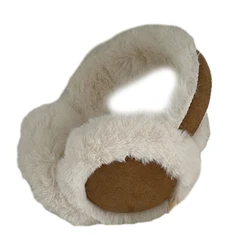 Unisex Foldable Earflap Ear Muffs Plush Warmer Stay Fashionable and Warm in Winter for Women