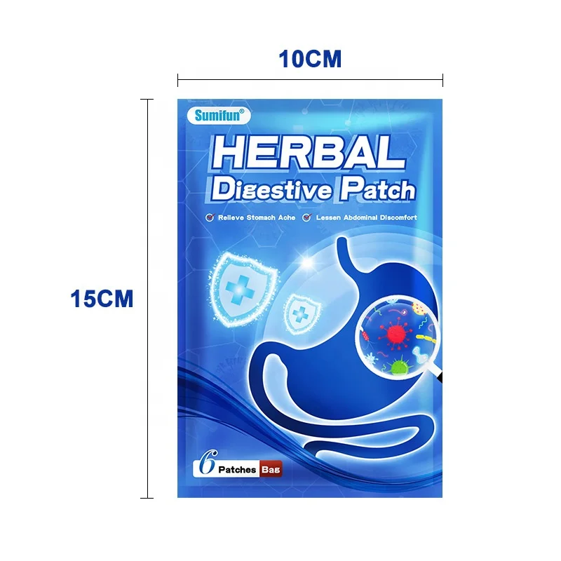 Digestive Patch Herbal Navel Sticker Treat Gastritis Gastroenteritis Flatulence Diarrhea Indigestion Plaster