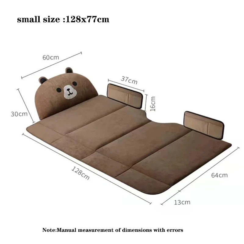 Car Camping Mattress Portable Camping Bed Car Rear Seat Travel Mattress for Sleeping Automotive Interior Accessories
