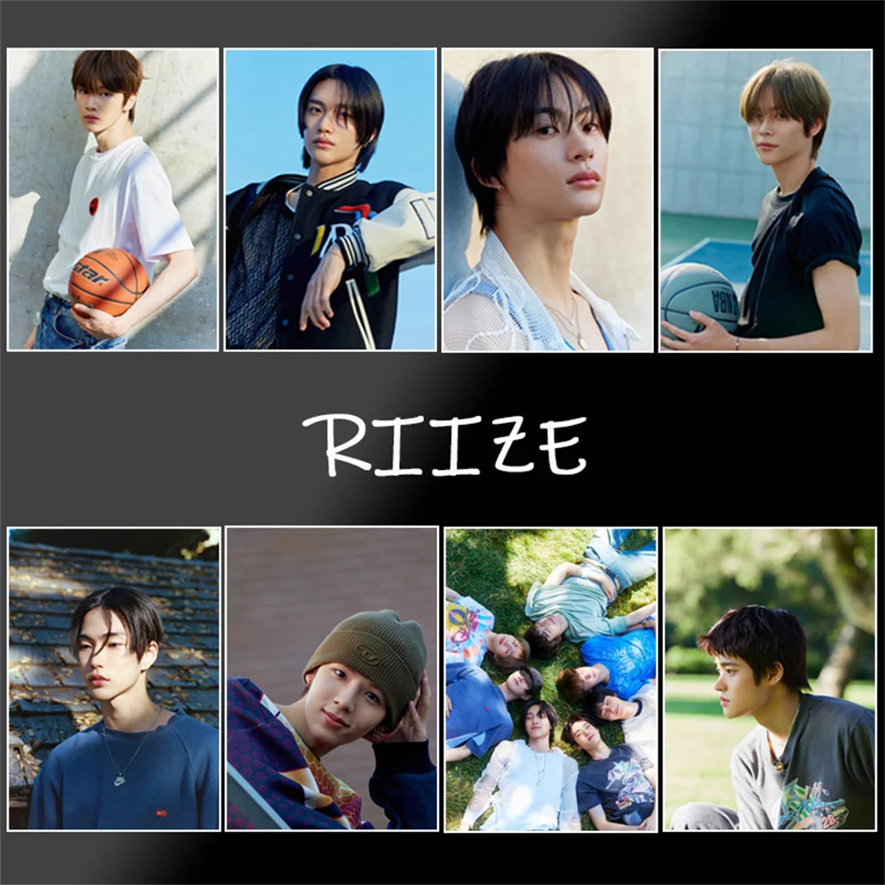 

Kpop RIIZE-The 1st Single Album Youthful Self-Adhesive Poster Sticker Double Sided WONBIN SUNGCHAN SOHEE ANTON Fans Collection