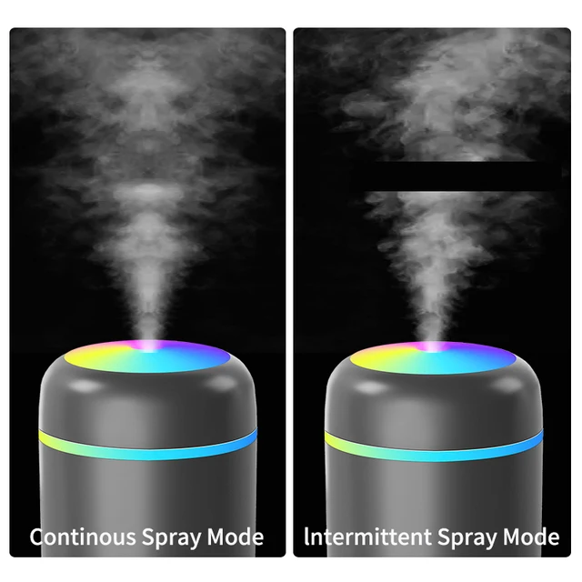 Colorful Air Humidifier Essential Oil Diffuser Sprayer Fogger Aromatherapy aroma diffuser Car air freshener Home Humididicator 2