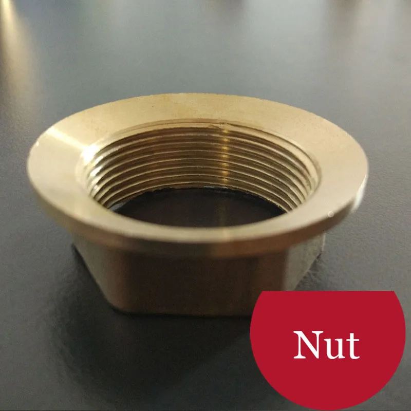 Bathroom Faucet Extended Fixed Base Extension Nut Wash Basin Countertop Screw Fixing Seat Repair Accessories Faucet Fittings