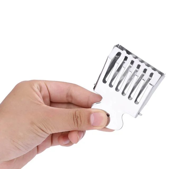5Db Méhészeti Klip Rozsdamentes Acél Queen Méh Ketrec Szerszám Felszerelés - Image 4