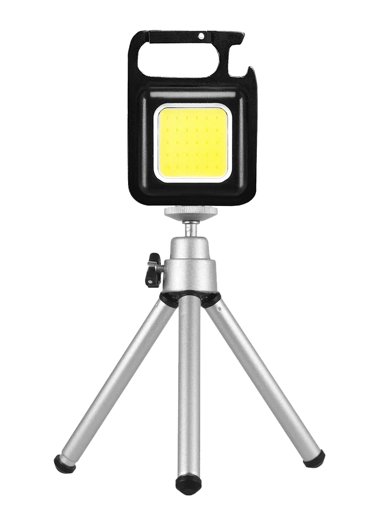 Portable flashlight,portable work lights,keychain work light,portable work light,portable torch,camping light,camping lamp,portable lanterns,camping lantern Mini LED Flashlight Portable Work Light Pocket Keychains Flashlight USB Rechargeable For Outdoor Camping Small Lights Corkscrew