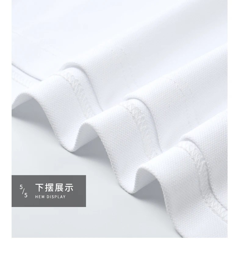 Fashion brand silk cotton breathable polo shirt short sleeved men's top summer new minimalist striped high-end casual T-shirt 28 Scd5299c522f345ec990c10040f7ada12a