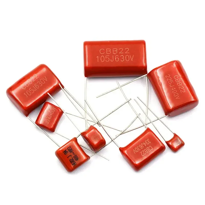 CBB Polypropylene Film Capacitor 33nF 100nF 220nF 4.7nF 1uF 6.8nF 680nF 470nF 3.3uF 330nF 2.2uF 10NF 100V 400V 630V 10PCS