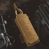 Tactical Magazine Pouch Open Pistol Single Mag Bag Molle Flashlight Pouch Torch Holder Hunting Knife Holster Shooting Airsoft 2