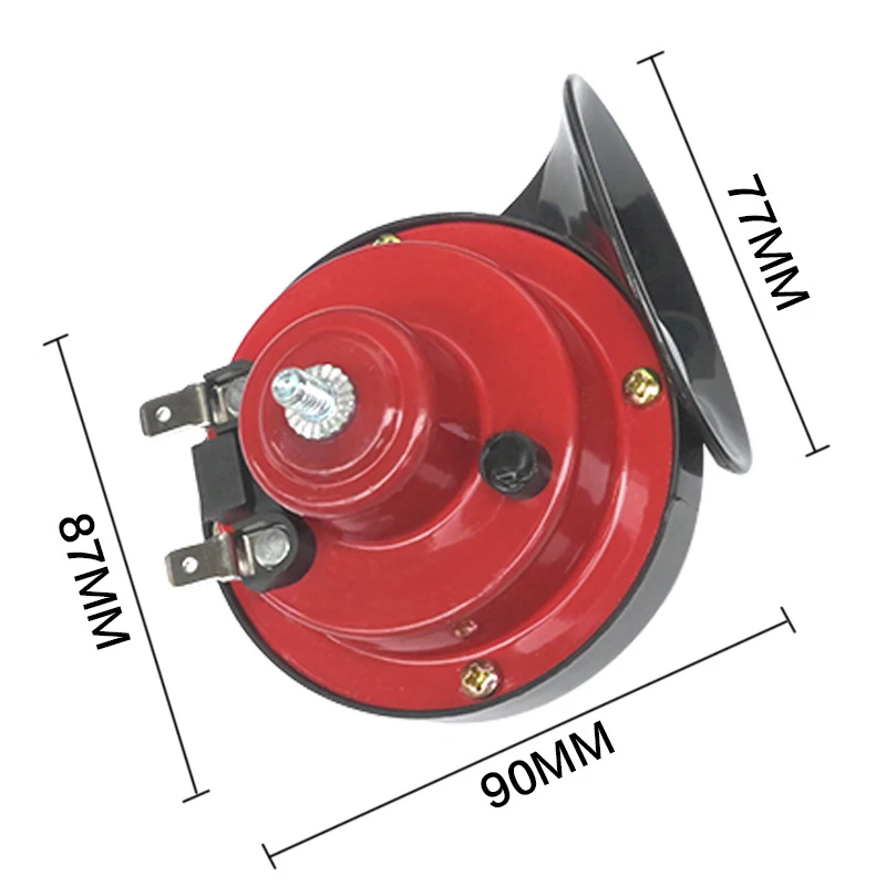 매우 시끄러운 기차 경적, 300DB 방수 자동차 확성기, 범용 자동차 오토바이 트럭 보트 전기 음향 신호, 12V