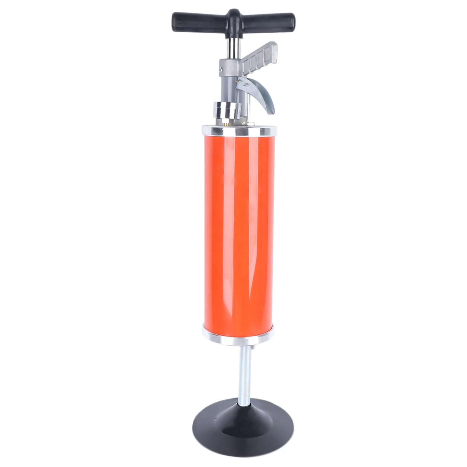 Tragbarer Hochdruck-Toilettenkolben, manueller Waschbeckenkolben, Luftabfluss-Blaster-Pumpe, 10,2 cm, Abfluss-Reinigungswerkzeug – Detail 7