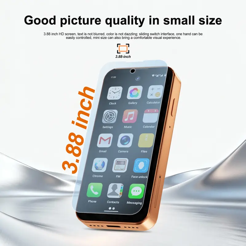 SERVO 19 Air 4G LTE Mini Smartphone Android 12.0 System 6GB+128GB Play Store Face Unlock GPS Dual SIM 3.88" Small Smart Phones - Image 2