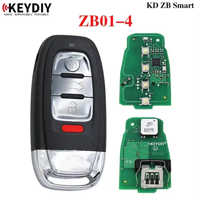 1 PC KEYDIY Original KD Smart Key Universal Multi-Functional ZB Series REMOTE Key สําหรับ KD-X2 Key Programmer 2