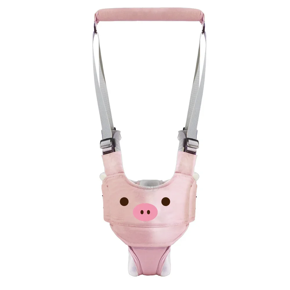 IULONEE Detachable Bambino Camminare Assistente Redini Primi Passi Aiutarlo a Camminare Cintura Protettiva Sostegno Portatile Bretelle di Sicurezza con Staccabile Bavaglini per Bambini (Blu