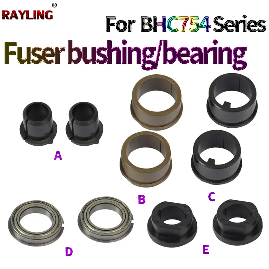 5set fuser úklid válečkové kartáč bushing/fuser ložisko pro použít v konica minolta bizhub C451 C550 C650 C452 C652 C552 C654 C754