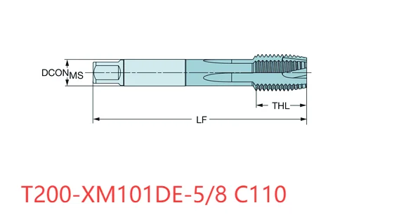 오리지널 1개 사용자 도구 T200-XM101DE-5/8 C110