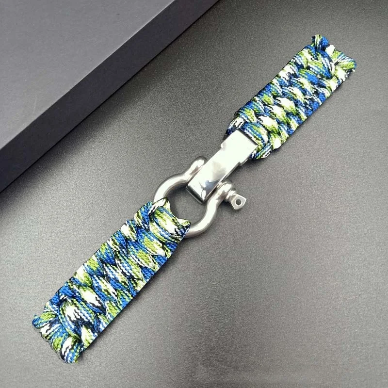 Weave Nylon Sport Watch Strap - Universal Band Bracelet with Tool