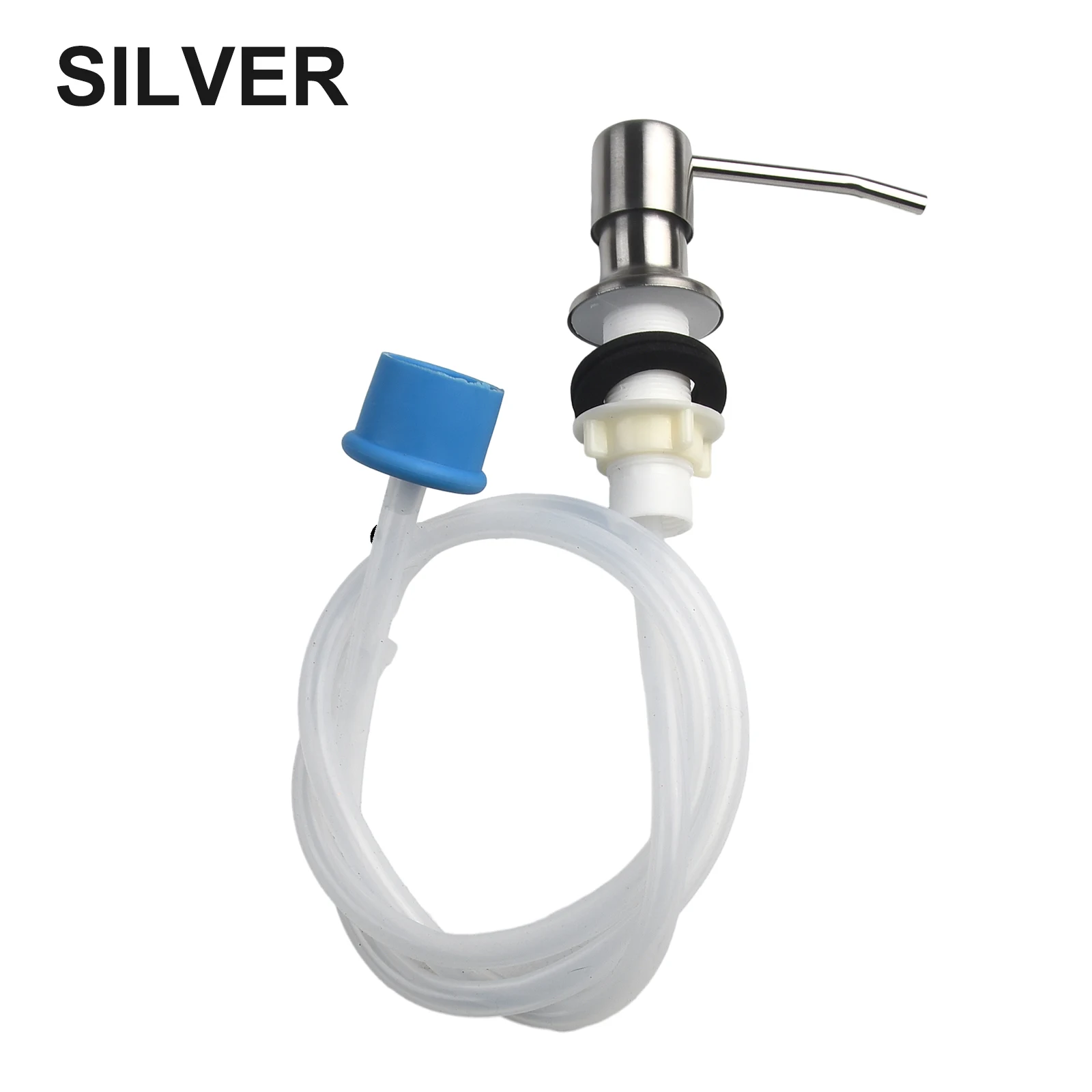 

1Set Liquid Soap Dispenser For Dishwashing Liquid Kitchen Sink Mounted Soap Dispenser 360-degree Rotating Pump Lotion Dispenser