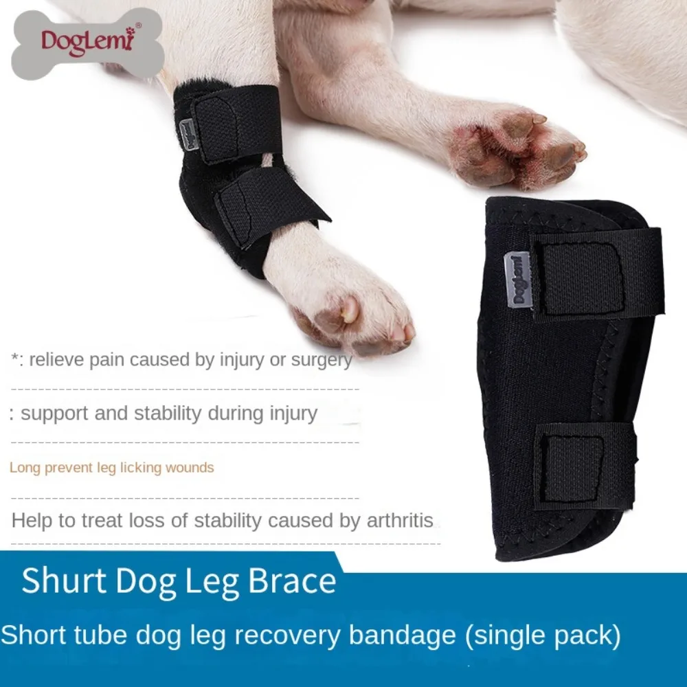 Title 16, Pet Knee Pads Dog Support Brace for Leg Hock Jo...
