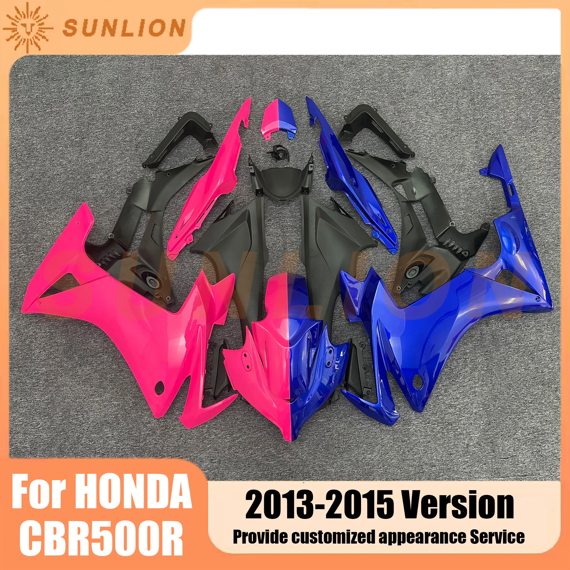 

NEW ABS Motorcycle Injection Fairings Kit Fit For HONDA CBR500R 2013 2014 2015 Bodywork Full Fairing Kits