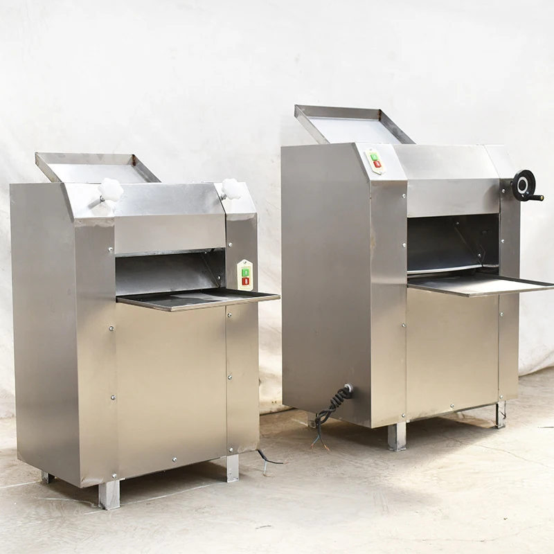 Dough Kneading Machine Chapati Automatic Pizza Croissant Presser Sheeter Small Fondant Cutter Dough Press Roller Machine