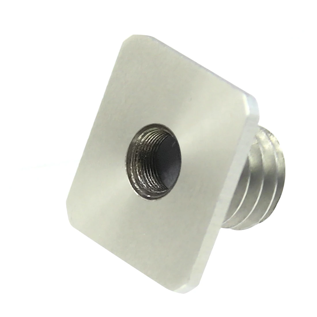 Tripod Mount Hot Shoe Adapter 1/4 3/8 inch Screw Single Nut Double Layer to Flas