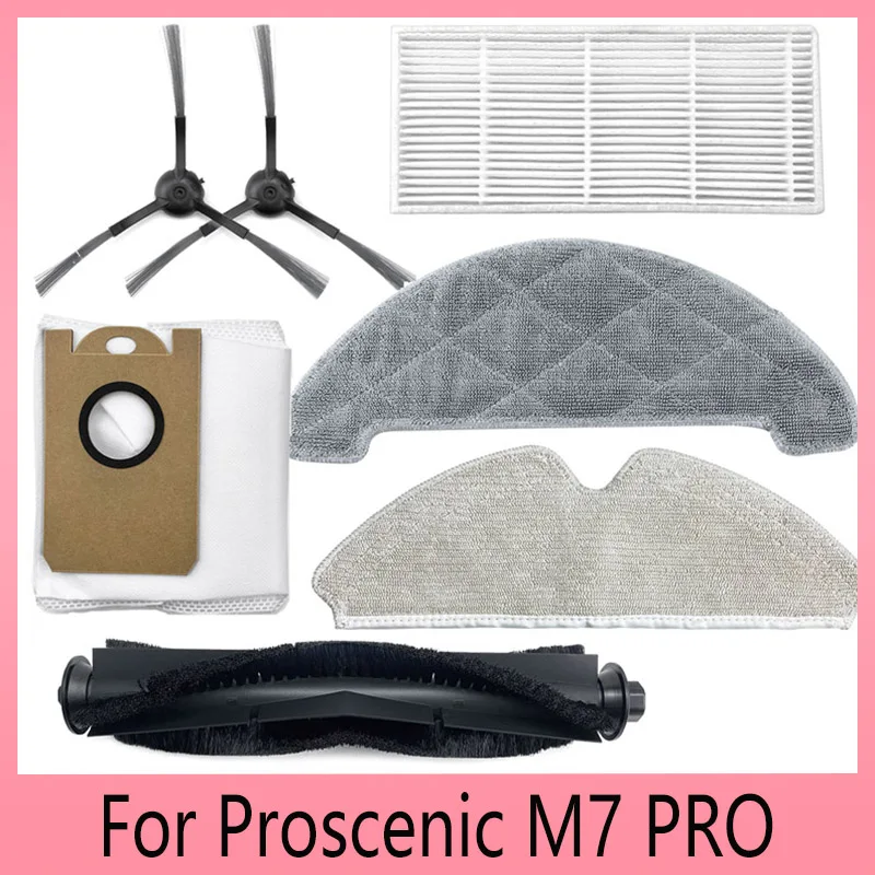 Sacchetti Raccolta Polvere Per Proscenic M7 Pro M8 Pro – 5 Pezzi, Grandi E Igienici - 4