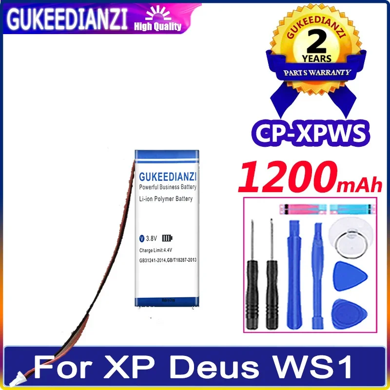 Gukeedianzi Batteria Cp-Xpws 1200Mah Per Xp Deus Ws4 Ws5 Ws2 Ws3 Ws1 Bateria Digitale