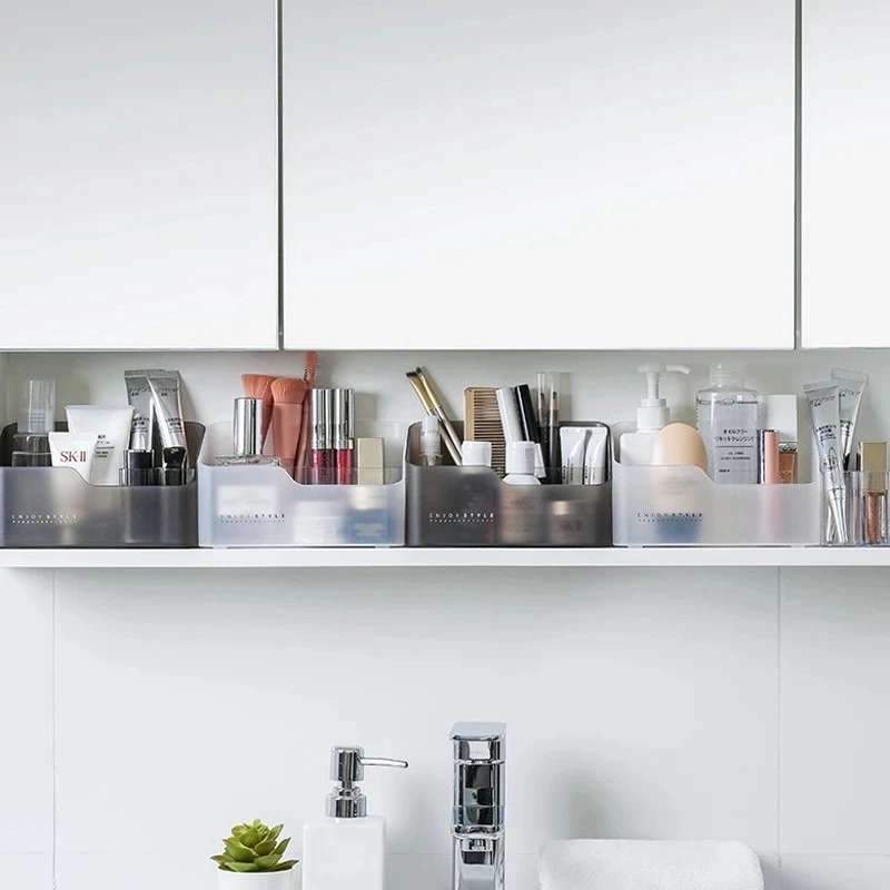 Fashion Cosmetics Organizer Storage Box Multifunctional Skin Care Products Case Cosmetics Jewelry Storage Makeup Box