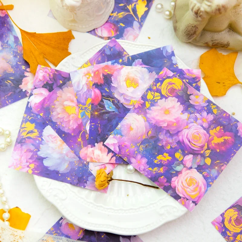 

10 листов наклеек на садовую основу Lilith's, фоновое украшение, дневник, школьный материал, справочник, скрапбукинг, вырезанные 12*11 см, канцелярские принадлежности