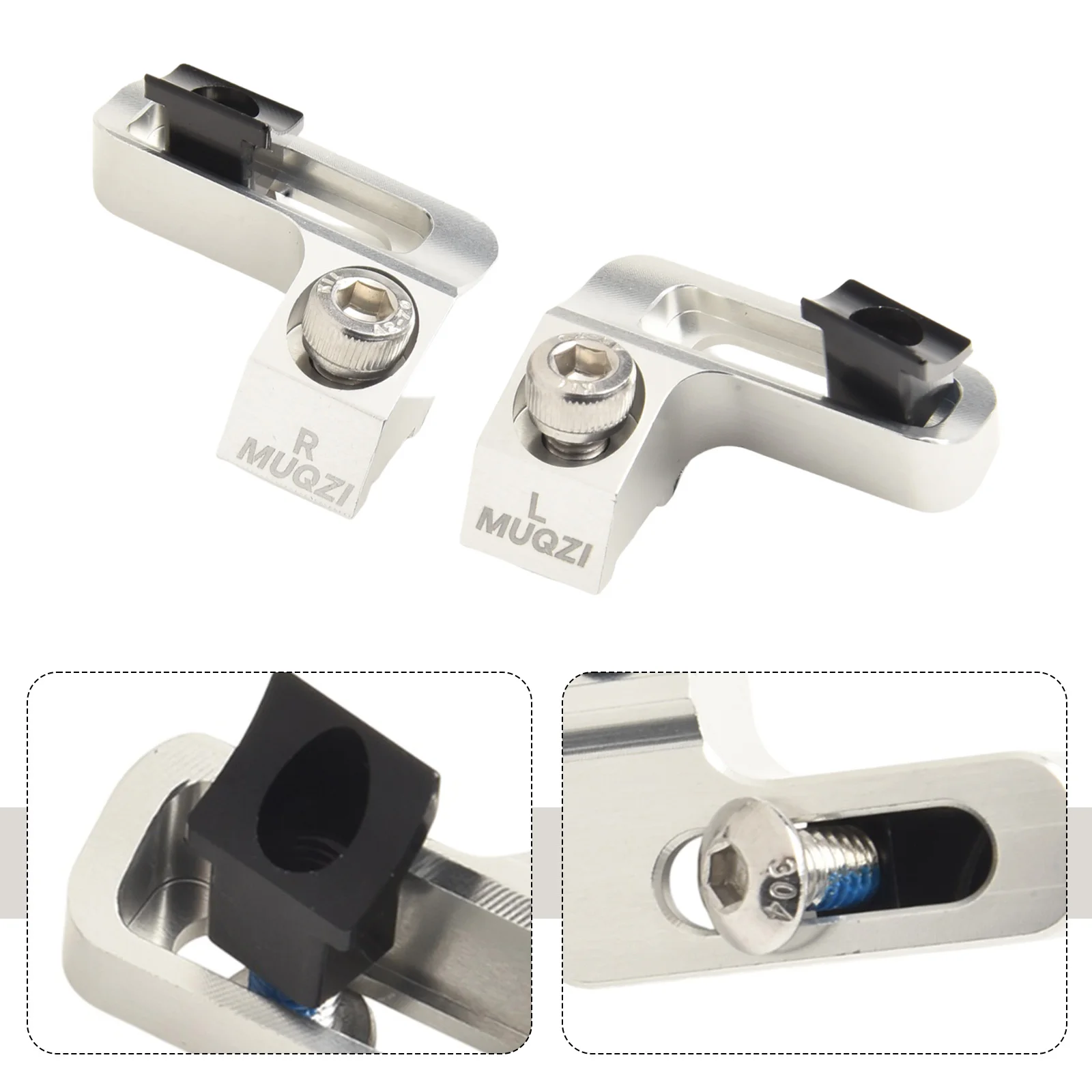 For SRAM For ISpec EV Brake Shifter Brake Integrated Adapter Bike Shifter Mount Clamp Aluminum Alloy Mount Accessories