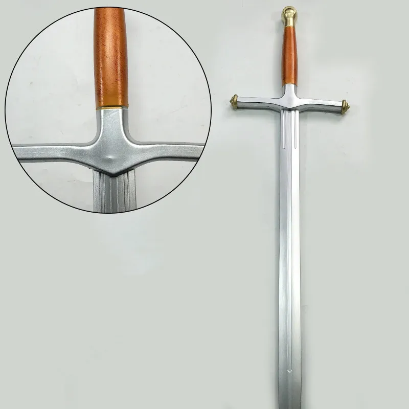 1:1 Movie Cosplay Sword Prop Wolf Frost Sword Weapon Role Play Gift Safety PU Winter Frost Sword Big 104cm 4