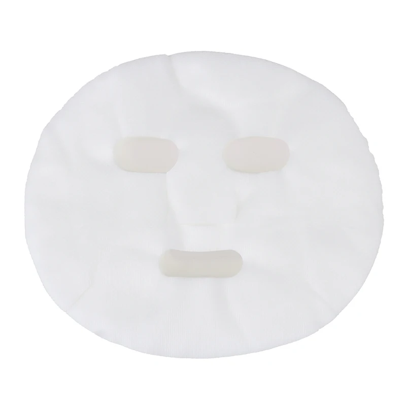 

100PCS Ultra-thin Disposable Pure Cotton DIY Beauty Mask Salon Cosmetic Highly Water Absorption Non-Irritating Face Gauze Mask