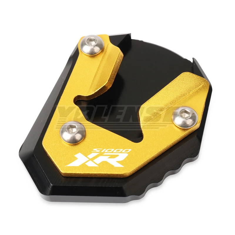 Motorcycle CNC Kickstand Foot Extension Pad & Support Plate Enlarge Stand