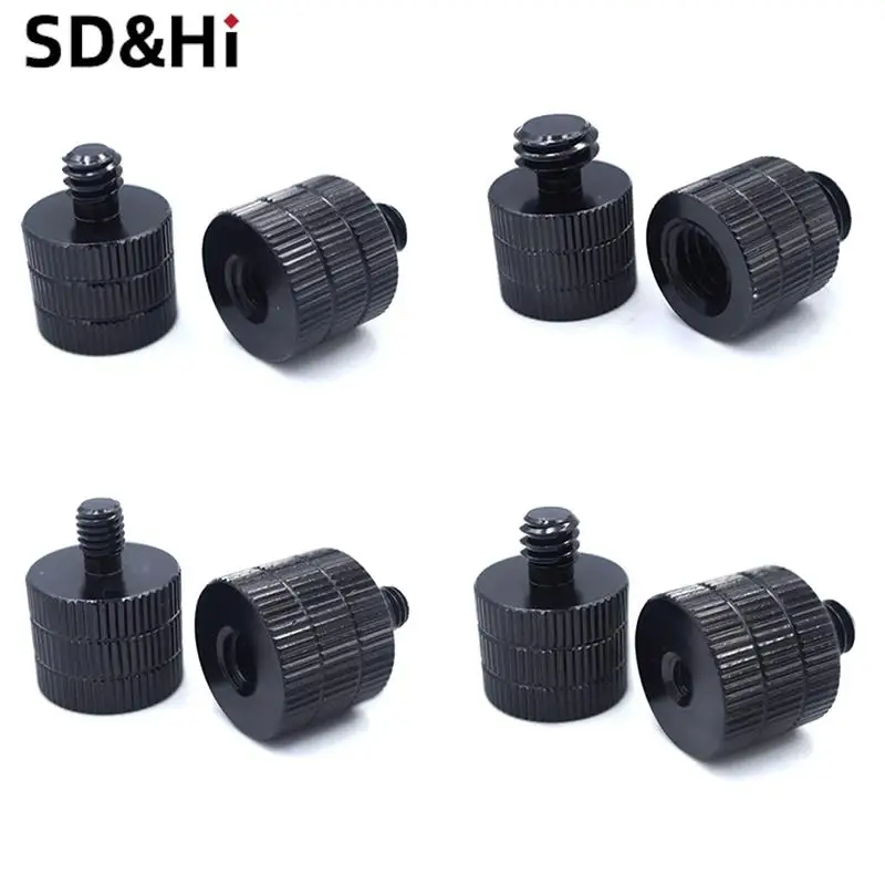 1pc 1/4 To M4 M5 M6 M8 M10 Conversion Screw 3/8" Male To Female Thread Screw Mount Converter Adapter Standard