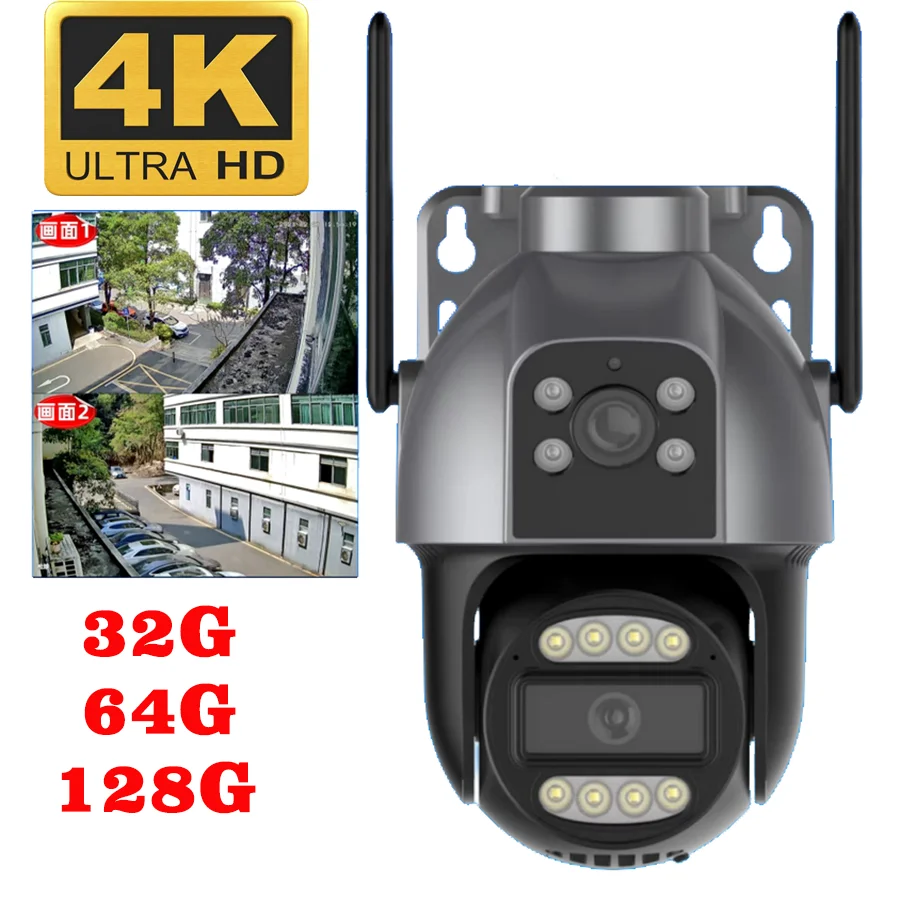 Наружная-беспроводная-камера-видеонаблюдения-с-двойным-объективом-4k-8-Мп-wi-fi