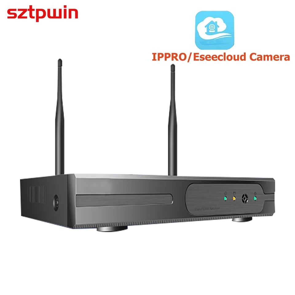 IFutniew NVR Inalámbrica 10 Canales: Graba En 5MP Sin Complicaciones (Solo Para Cámaras Eseecloud/IPPRO)