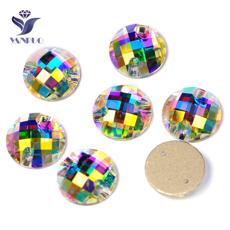 FINGERINSPIRE 100 Strass Occhio Di Cavallo In Vetro – Cristalli AB Con Retro Argento Per Gioielli Fai Da Te - 4