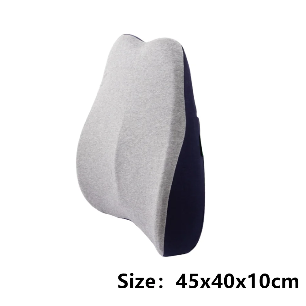 

Memory Foam Seat Cushion Orthopedic Pillow Coccyx Office Chair Cushion Support Waist Back Pillow Car Seat Back Massage Pad Sets