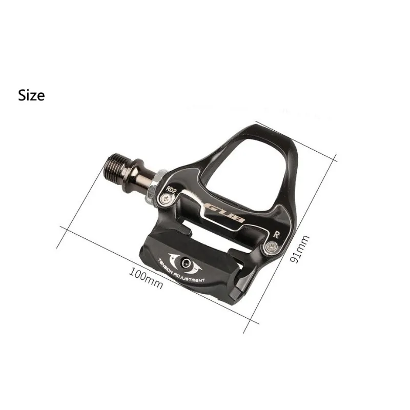 

GUB Bike Pedals Mtb SPD Self-Locking Components Using Racing 6° Cleats Bicycle Pedal Cleat Flat Parts 462g/Set Bike Accessories