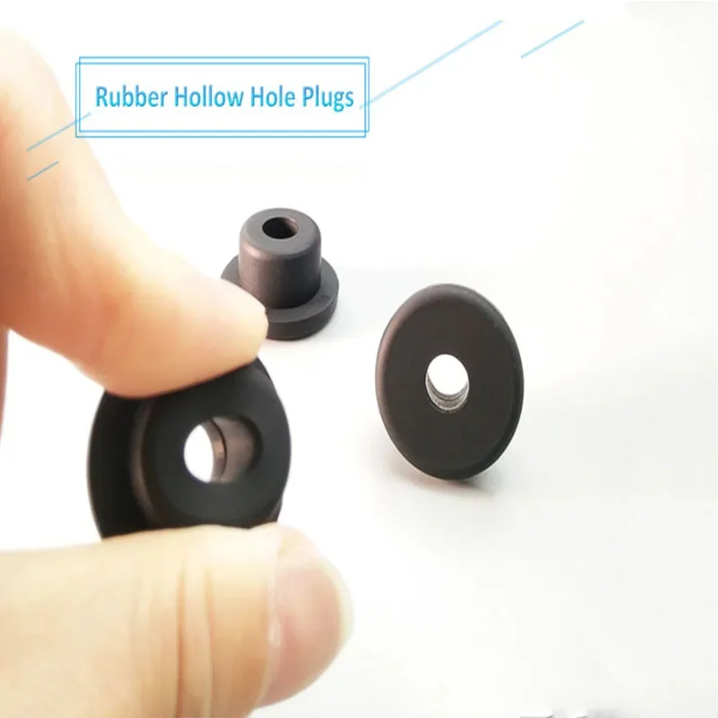 Black Round Hollow Silicone Rubber Grommet Hole Plug 5mm-33.3mm Wire Cable Grommets Gasket Protect Bushes silicone rubber plugs,rubber caps,silicone rubber caps