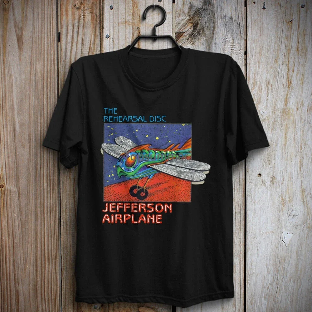 

Rock Jefferson Airplane Wooden Ships Somebody To Love White Rabbit Funny T Shirt