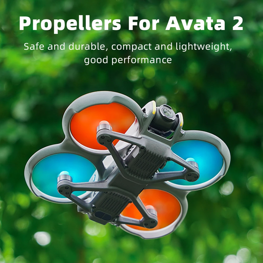 4pcs DJI Avata 2 Propellers 3032S Replacement Drone Propeller Blade Kit DJI Avata 2 Drone Accessories Low Noise Wings