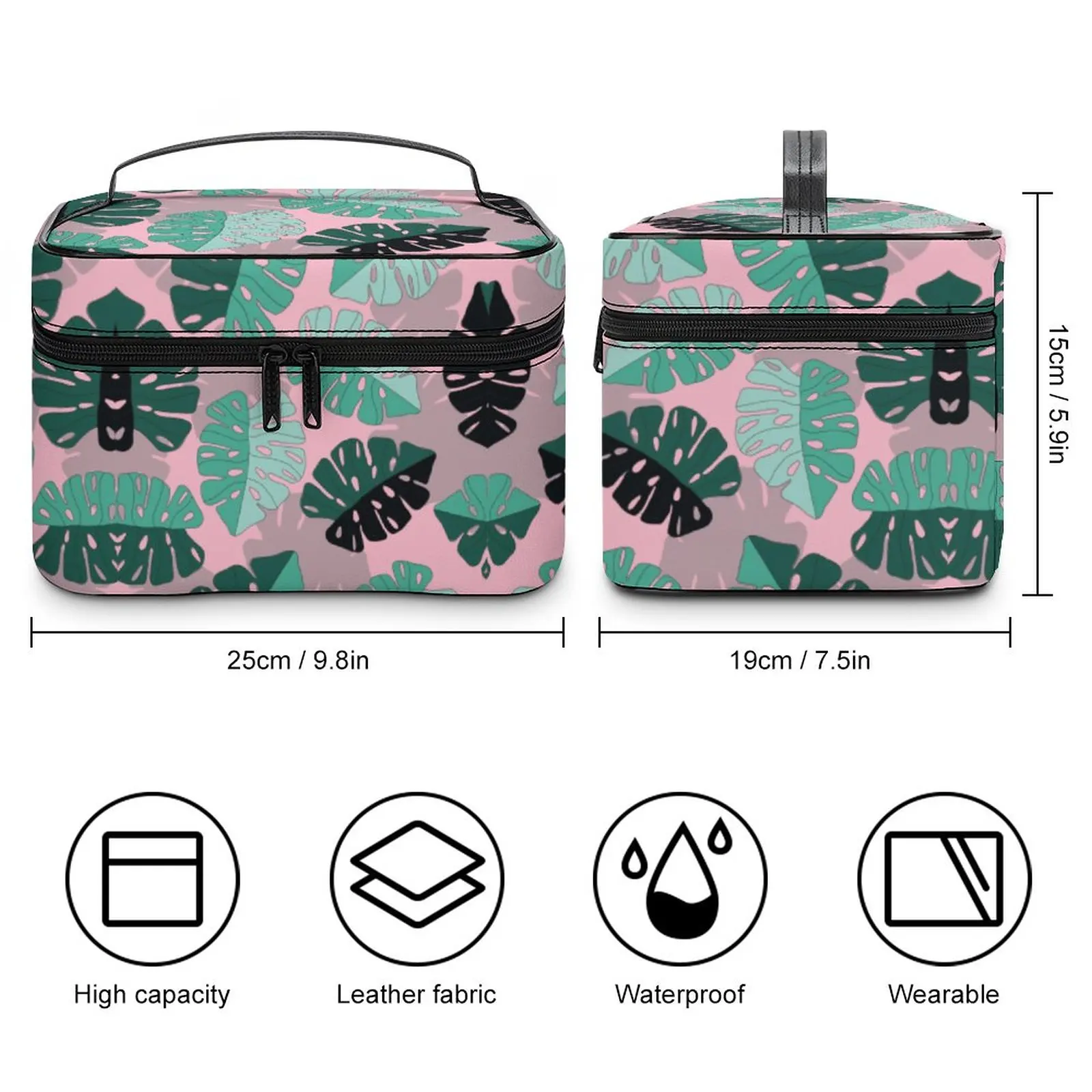 Customized Pattern Makeup Bag Outdoor Travel Makeup Bag Women Multifunction Cosmetic Bag Women Portable Travel Wash Bag