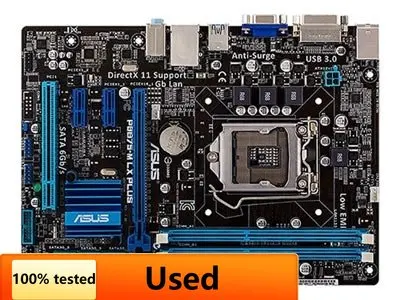 

Б/у Материнская плата ASUS P8B75-M LX PLUS DDR3 LGA 1155 USB3.0 SATA3 B75