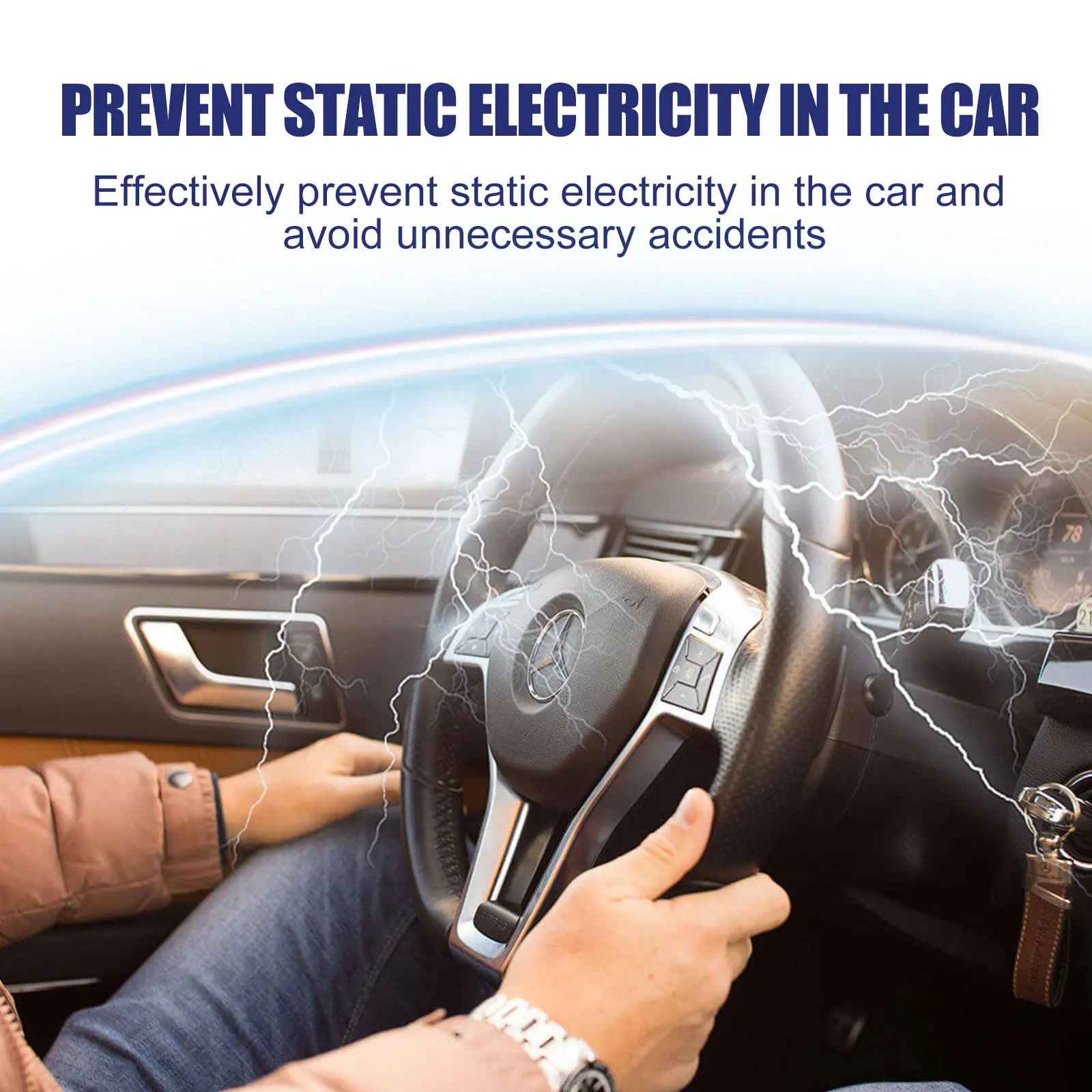 Anti Static Spray 100g Multifunction Quick Static Electricity Removal Clothes Hair Sweater Quilt Household Portable