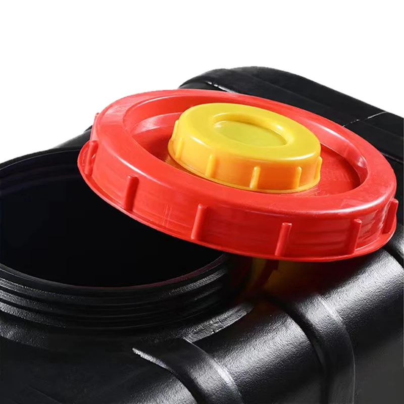80L Thickened Food-grade Drying Bucket Black BathTank Solar Hot water box Summer Bath Bucket Water Tank Household Water Storage