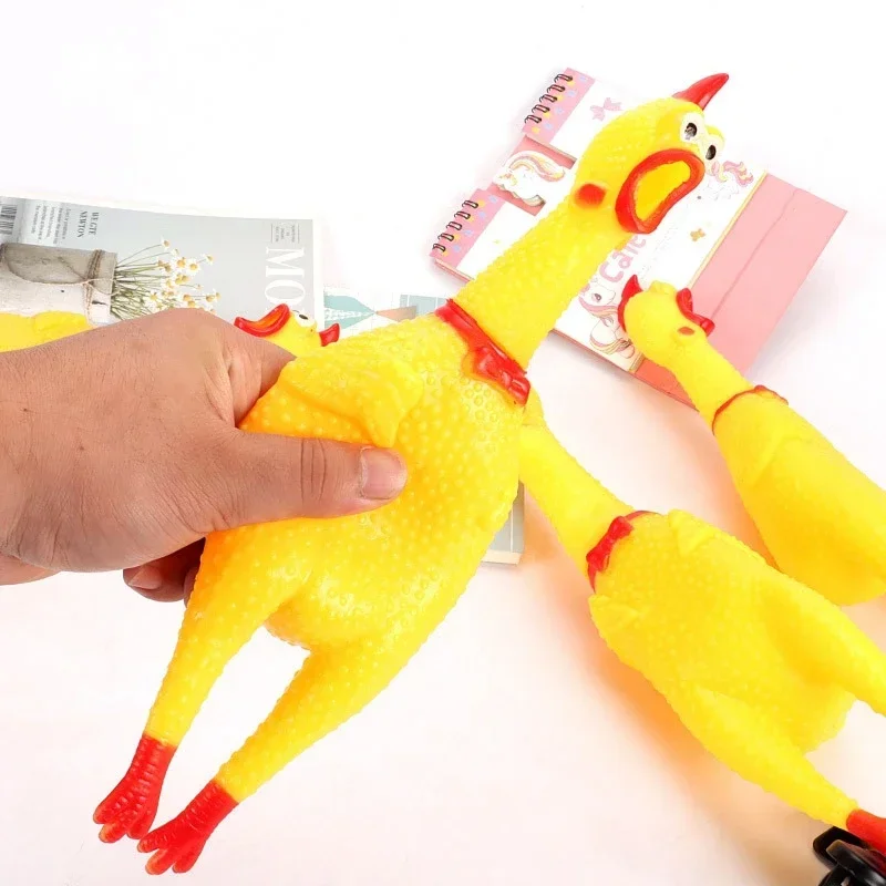Funny Screaming Chicken Toys, Squeezing Sound, Teeth Grinding, Suitable for Small to Medium Dogs, Pet Products, Home Supplies 3