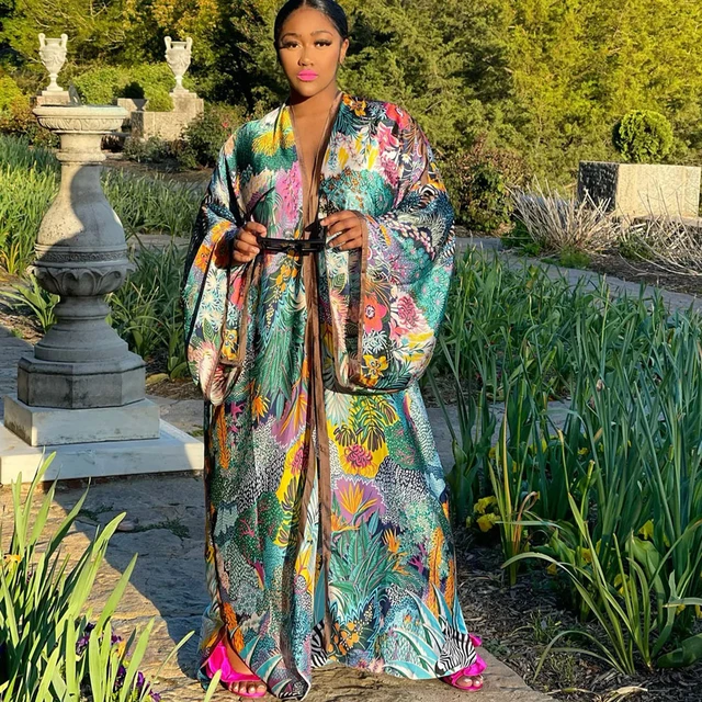 2022 Maxi Dress Japanese Kimono Traditional Woman Long Kimono