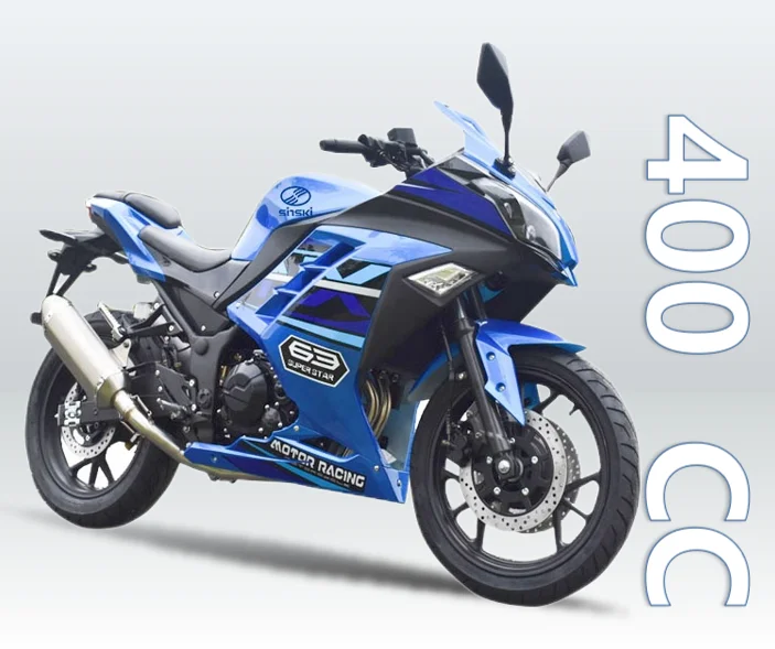 

MADEFOR 400cc Cruiser Motor Bikes 250cc 400cc Street Cassic Legal Engine Racing Adventure Motorcycle Off Road Motorcycle