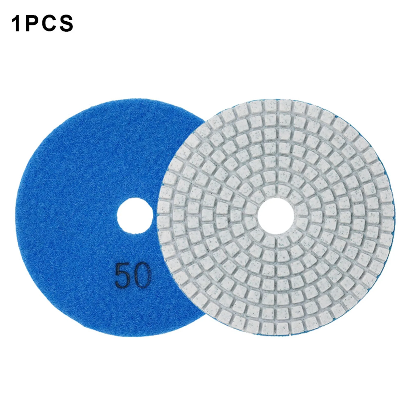 4 Diamond Polishing Pad for Wet/Dry Sanding and Polishing of Granite, Concrete, Marble, Glass, and Stone Surfaces