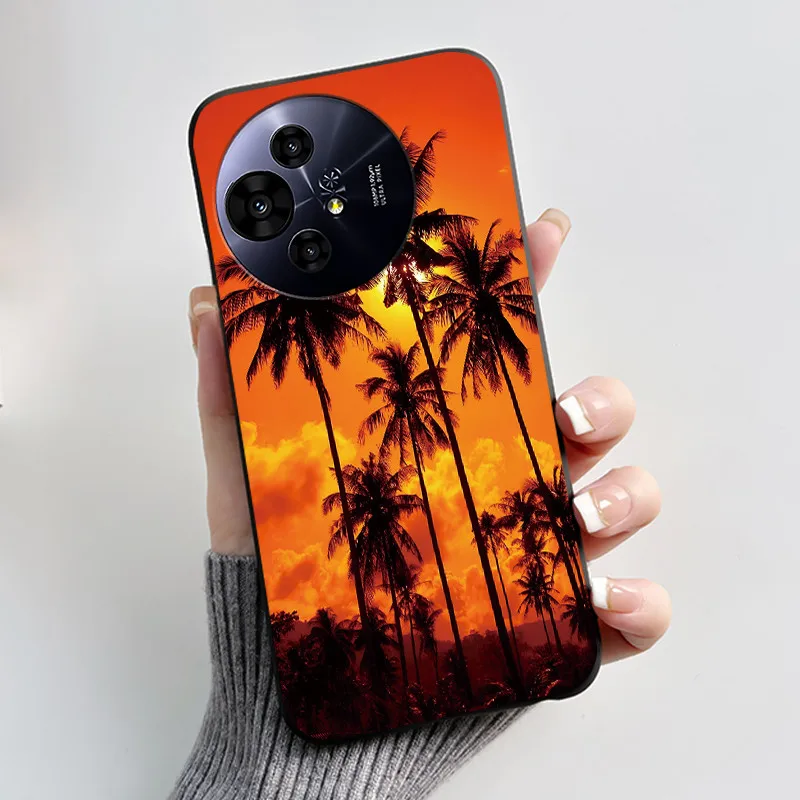 Luxury Cute Love Rabbit Black Soft Silicone Shockproof Phone Case Cover